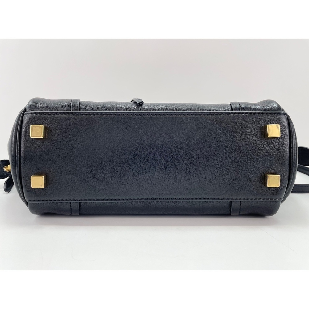 Celine Little Luggage Shoulder Bag, Black - Picture 6 of 14